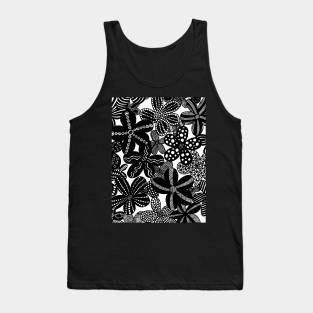 Zentangle Flowers Tank Top